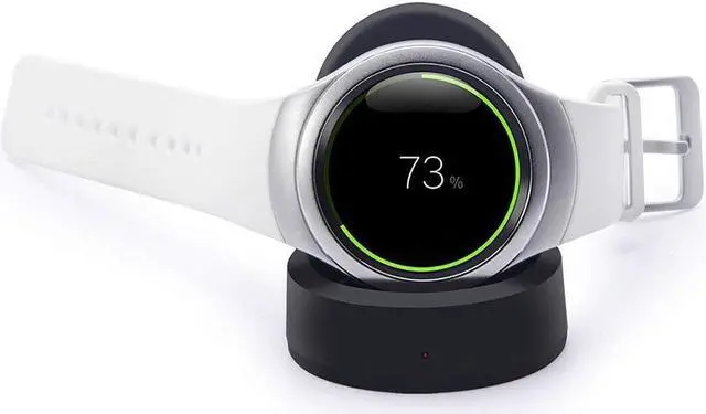 Alt view image 3 of 7 - Galaxy Gear S2 Charger Dock Wireless Charger Cradle Dock for Samsung Gear S2 / Gear S2 Classic Smart Watch