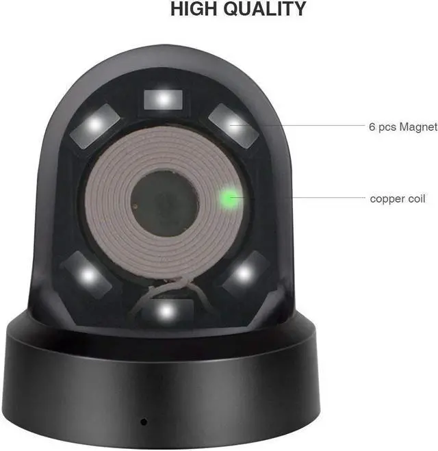 Alt view image 4 of 7 - Galaxy Gear S2 Charger Dock Wireless Charger Cradle Dock for Samsung Gear S2 / Gear S2 Classic Smart Watch