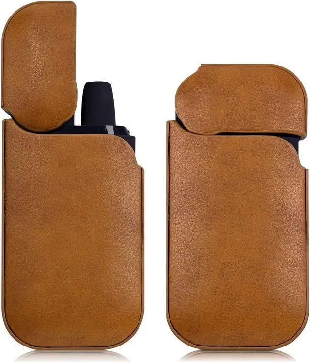 Alt view image 6 of 7 - 2Pcs Case for IQOS Pocket Charger Protective Case Leather Cover for IQOS Starter