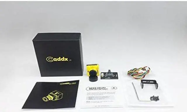 Alt view image 6 of 6 - Caddx FPV Camera Turbo Micro F1 FPV Came 1/3" CMOS Sensor 1200 TVL 2.1mm IR Blocked NTSC DC 5V-40V Wide Voltage for FPV Racing Drone