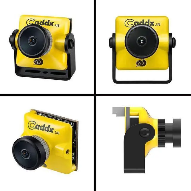 Alt view image 4 of 6 - Caddx FPV Camera Turbo Micro F1 FPV Came 1/3" CMOS Sensor 1200 TVL 2.1mm IR Blocked NTSC DC 5V-40V Wide Voltage for FPV Racing Drone