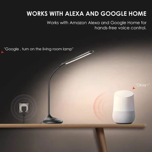 Alt view image 3 of 7 - Smart Plug Mini Outlet Compatible with Amazon Alexa and Google Assistant, Wifi Enabled Remote Control Smart Socket with Timer Function, No Hub Required,White, 4 Pack