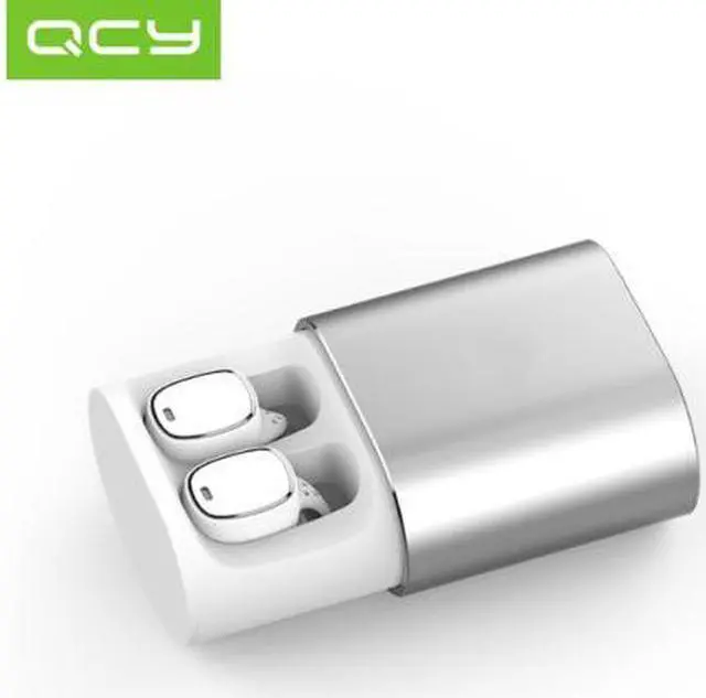 Alt view image 2 of 7 - QCY T1 Pro Touch Control Bluetooth Earphones TWS Mini Wireless Headset Music Earbuds with Microphone Handsfree Calls Noise Cancellin 750mAh charging box