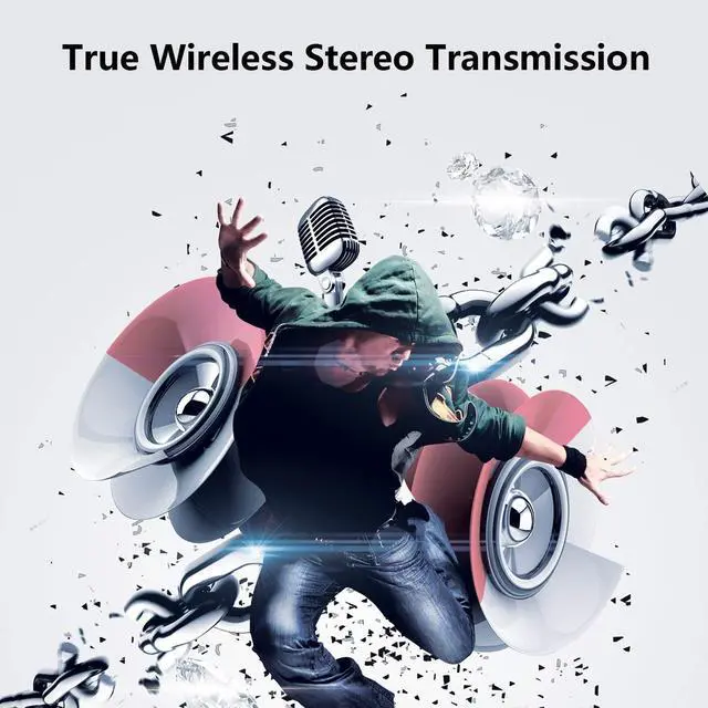 Alt view image 5 of 7 - TWS Best True Wireless Bluetooth Earbuds Sweatproof Stereo Sport Headsets Hight Quality Headphone Premium Sound with Charging Case For Apple Iphone Samsung LG and Other Phone