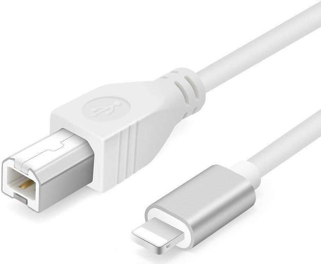bryder daggry inden længe Markér 3.3FT Lightning to USB 2.0 Cable Adapter Lightning to Type B Cord Lightning  to Midi Cable for iPhone iPad iPod to Midi Controller Midi Keyboard  Recording Audio Interface USB Microphone Lightning Cables -