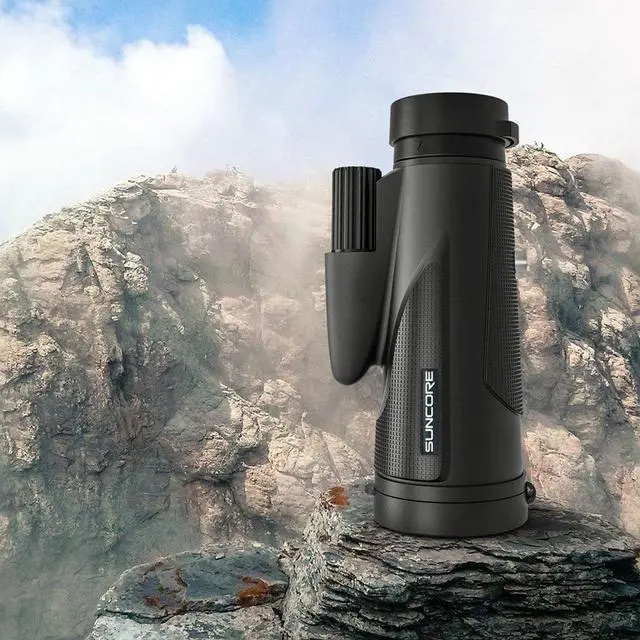 Alt view image 2 of 7 - High Power Waterproof Monocular Telescope Scope 12×50 with Phone Adapter Tripod