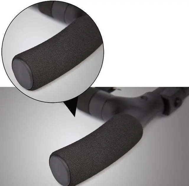 Alt view image 3 of 7 - Folding Cane Walking Stick for Men Women Aluminum Alloy Cushion Handle LED Light