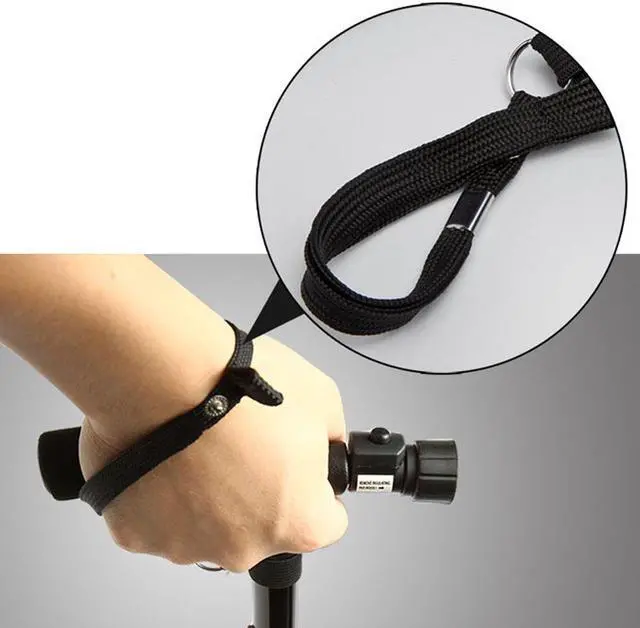 Alt view image 4 of 7 - Folding Cane Walking Stick for Men Women Aluminum Alloy Cushion Handle LED Light