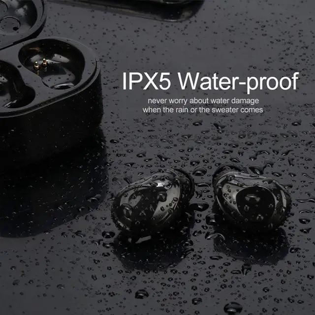 Alt view image 4 of 7 - Wireless Earbuds Touch Control Bluetooth Headphones Mini Earphones With Charging Case Built-in Mic Sports Sweatproof Noise Cancelling In-Ear Sports Headset For iPhone Samsung iPad Android Phone