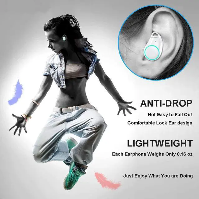 Alt view image 5 of 6 - Werleo Bluetooth Wireless Earbuds with 800mAh Charging Box Touch Control Sports Earphones In-Ear IPX5 Waterproof HD Stereo Sweatproof Wireless Headphones Headset with Built-in Mic