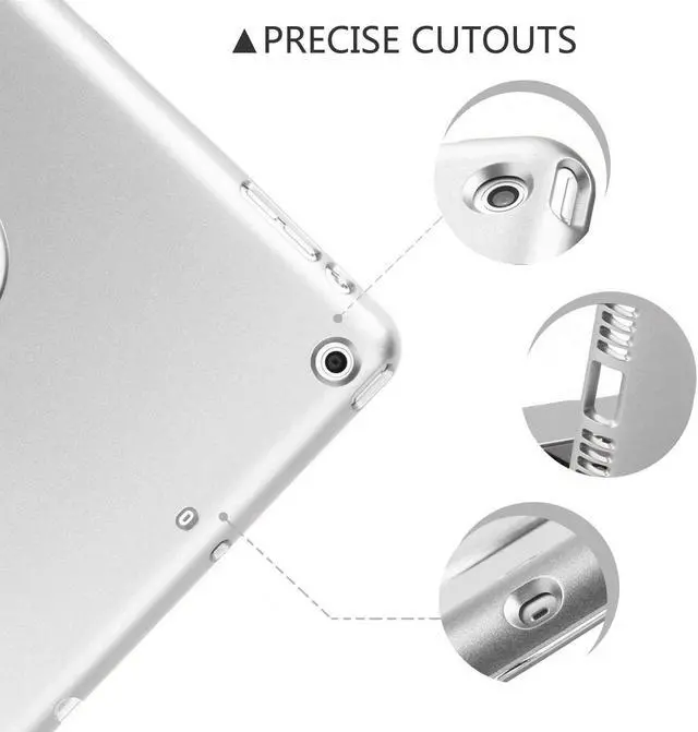 Alt view image 6 of 7 - iPad Mini 1 2 3 Keyboard Case Werleo Bluetooth Wireless Keyboard Folio Flip Smart Cover For Apple iPad Mini 3 Mini 2 Mini 1 with Folding Stand and Auto Sleep Wake Function