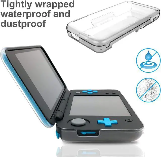 Alt view image 2 of 7 - New Nintendo 2DS XL Case Accessories Protective Cover Case for New Nintendo 2DS XL TPU Anti-Scratch Crystal Clear Case for NEW Nintendo 2DS XL