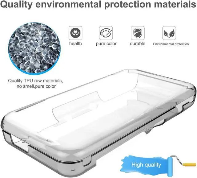 Alt view image 3 of 7 - New Nintendo 2DS XL Case Accessories Protective Cover Case for New Nintendo 2DS XL TPU Anti-Scratch Crystal Clear Case for NEW Nintendo 2DS XL