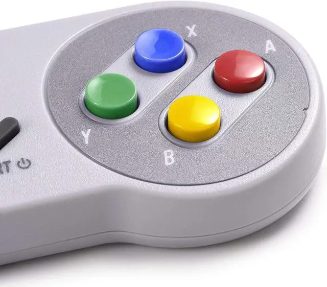 Alt view image 4 of 7 - Wireless Controller for Super NES Classic Edition / NES Classic Edition Werleo 2.4GHz USB Game pad Joypad Joystick With USB Wireless Receiver for Windows IOS PC MAC Linux Genesis