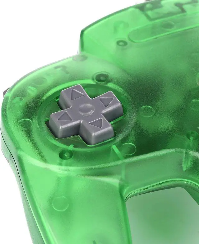 Alt view image 5 of 7 - Classic N64 Controller Werleo N64 Wired USB PC Game pad Joystick, N64 Bit USB Wired Game stick Joy pad Controller for Windows PC MAC Linux Raspberry Pi 3 Sega Genesis Higan Jungle Green