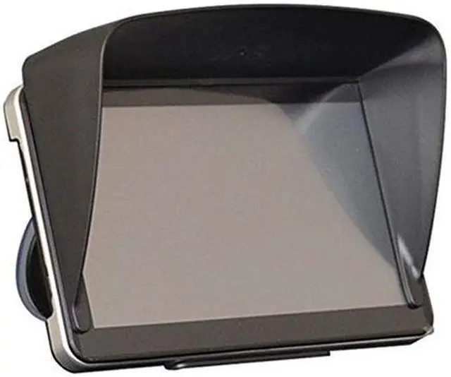 Main image of Werleo Anti Glare Sun Shade Shield Lens Hood Visor Protector Glare Visor For 7 inch Car Vehicle GPS Navigator Monitor