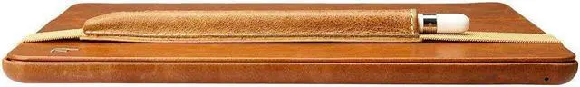 Alt view image 6 of 6 - Apple Pencil Case Cover Genuine Leather Slim Sleeve Carrying Bag Protective Pencil Holder with Elastic Band for Apple iPad Pro 9.7 Inch, iPad 9.7 2017, iPad Pro 10.5 Inch and 2.9 Inch Pencil