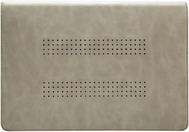 Alt view image 3 of 7 - Macbook Air 13 inch Case One-piece designed PU Leather Premium Quality Book Cover Folio Flip Case Sleeve Protective Cover with Stand Function for Apple Macbook Air 13" Model A1369 / A1466 Case
