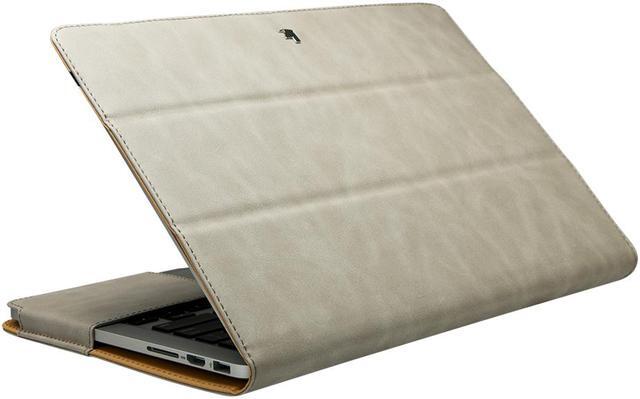 Alt view image 4 of 7 - Macbook Air 13 inch Case One-piece designed PU Leather Premium Quality Book Cover Folio Flip Case Sleeve Protective Cover with Stand Function for Apple Macbook Air 13" Model A1369 / A1466 Case