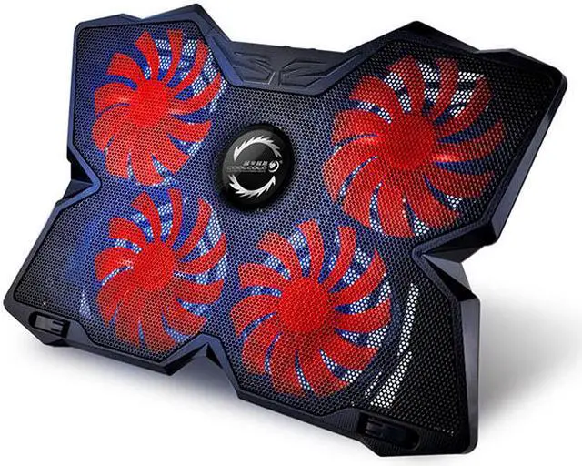 Main image of Werleo Laptop Cooler with Stand The Most Powerful Slim Gaming PC Fan Cooler for Computer Rapid Cooling Action 4 LED Fans Quiet USB Laptop Cooling Pad