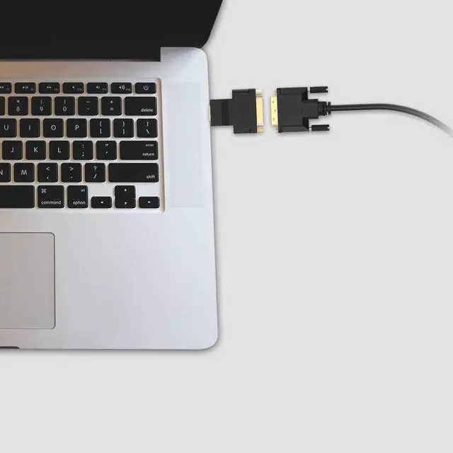 Alt view image 5 of 5 - 2 Packs DVI to HDMI Adapter Bi-directional HDMI Male to DVI Female Converter Gold-Plated 1080P DVI to HDMI Conveter Black