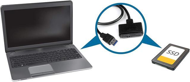 Alt view image 5 of 5 - USB 3.0 to SATA Adapter USB 3.0 to SATA III Hard Drive Adapter Cable  for 2.5 inch SSD HDD Hard Drive Adapter Cable Support UASP Sata SATA I II III SATA to USB 3.0 Converter