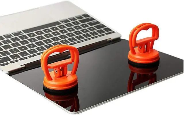 Alt view image 6 of 7 - Werleo Heavy Duty Suction Cup Universal Suction Cups Opening Repair Tool Kit for iMac iPhone iPad Samsung Tablet Computer and other LCD Screen Removal LCD Screen Opening Tool - 2 PACK