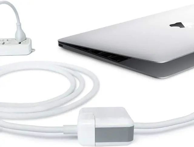 Alt view image 5 of 7 - Werleo 6ft Power Adapter Extension Wall Cord Extension Cable for Apple Macbook Air Macbook Pro Us Plug