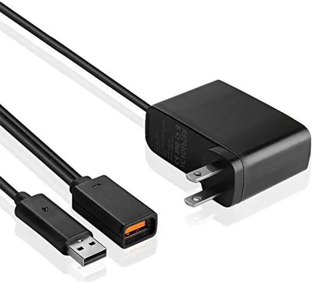 Alt view image 5 of 6 - Xbox 360 Kinect Adapter USB AC Power Supply Cable Adapter for XBOX 360 Kinect Motion Sensor
