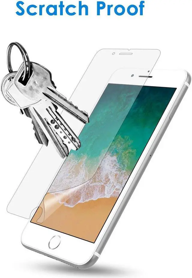 Alt view image 6 of 6 - iPhone 8 Plus 7 Plus 6S Plus 6 Plus Screen Protector Protective Film WERLEO HD Clear Screen Protector for Apple iPhone 8 Plus iPhone 7 Plus iPhone 6S Plus iPhone 6 Plus 5.5 inch (NOT GLASS Protector)