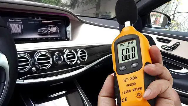 Alt view image 4 of 7 - WERLEO Decibel Meter Portable Digital Sound Level Meter 30 – 130 dB Audio Noise Measure Device Digital Noise Meter Tester Dual Ranges with LCD Display Batteries included