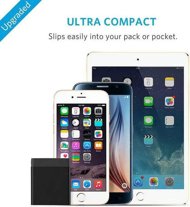 Alt view image 5 of 6 - Werleo 3.4A 17W Multi Port Dual USB Travel Wall Charger Adapter Foldable Plug for iPhone XS Max iPhone X 8 6 Plus  iPad Mini MacBook Pro Samsung Galaxy Note 5 S6 S7 S8 Edge Tablet HTC Nexus LG Speaker