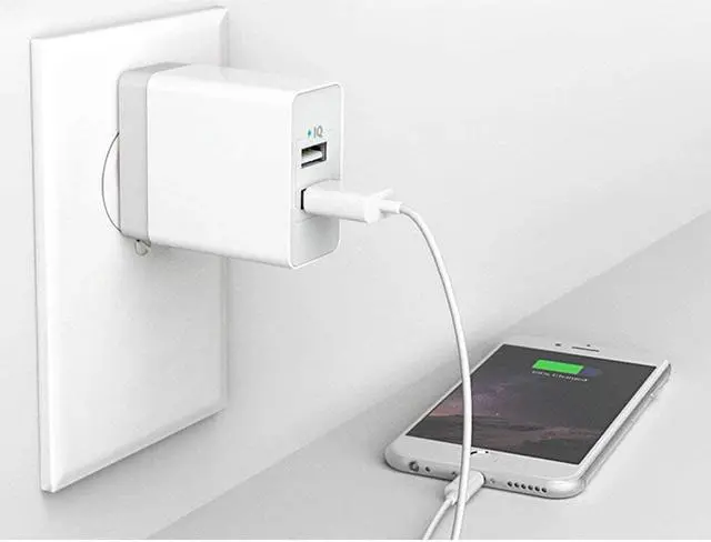 Alt view image 5 of 7 - Werleo 24W 4.8A Dual Travel USB Charger Wall Adapter with Foldable USB Plug for iPhone XS MAX iPhone X 8 7 Plus 6 5 SE iPad Mini Macbook Pro Samsung Galaxy Note 5 S5 S6 S7 S8 Edge Tablets HTC Nexus LG