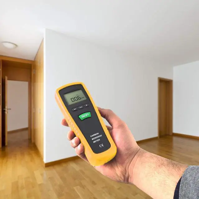 Alt view image 7 of 7 - Werleo Handheld Carbon Monoxide Meter Carbon Monoxide Detector High Accuracy and 1000 PPM Measurement Range CO Sensor with Digital LCD Display Auto Power Off Safety Alarm Battery Operated