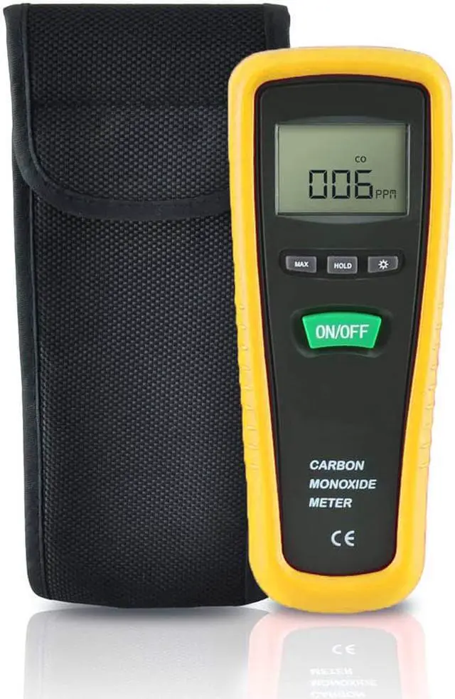 Alt view image 5 of 7 - Werleo Handheld Carbon Monoxide Meter Carbon Monoxide Detector High Accuracy and 1000 PPM Measurement Range CO Sensor with Digital LCD Display Auto Power Off Safety Alarm Battery Operated