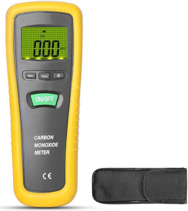 Main image of Werleo Handheld Carbon Monoxide Meter Carbon Monoxide Detector High Accuracy and 1000 PPM Measurement Range CO Sensor with Digital LCD Display Auto Power Off Safety Alarm Battery Operated