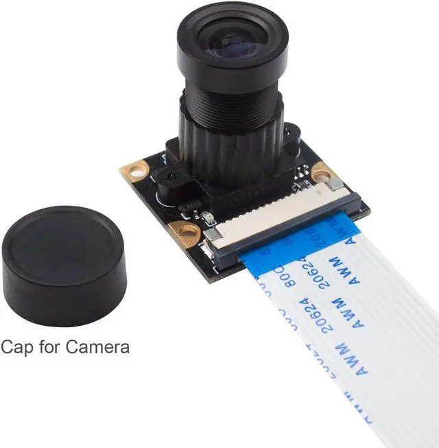 Alt view image 5 of 7 - Camera Module for Raspberry Pi 3 with 5MP 1080p OV5647 Video Webcam Supports Night Vision Compatible with Raspberry Pi 3b 2 Model B B+