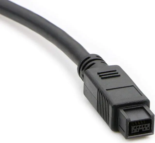 Alt view image 2 of 4 - WERLEO FireWire 800 to 400 9 to 6 pin Cable - 9pin 6pin - 6FT IEEE 1394 Firewire 800 9-pin / 6-pin Cable 6 Feet - 9 pin to 6 pin