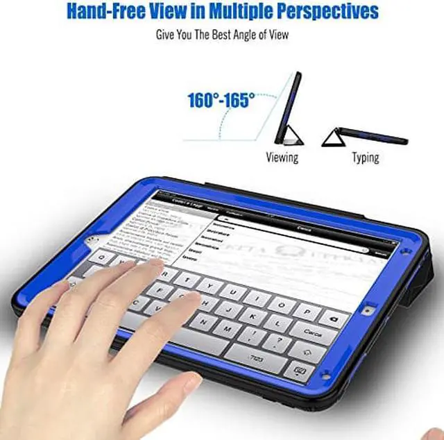 Alt view image 5 of 7 - WERLEO iPad Pro 10.5 Case Three Layer Heavy Duty Drop Protection Shockproof Rugged Protective Case with Magnetic Smart Auto Wake Sleep Cover For Apple iPad Pro 10.5 Model A1701 A1709 Cover Shell