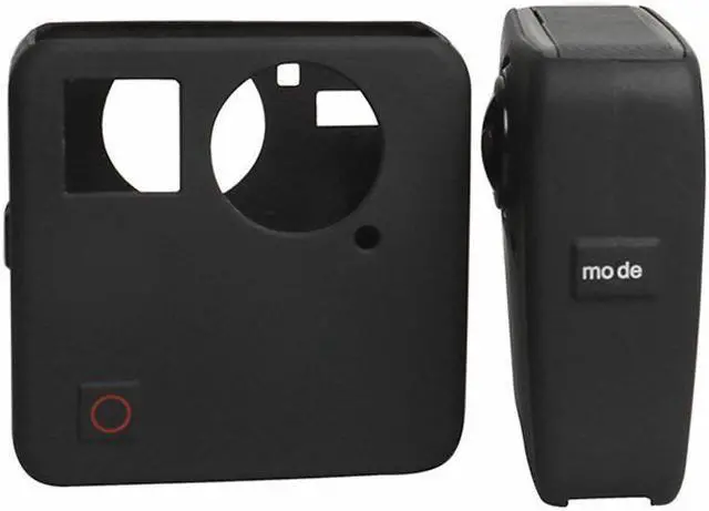 Alt view image 4 of 6 - Gopro Fusion Case Silicone Protective Case Frame Housing Case Camera Rubber Protector for GoPro Fusion 360-Degree Action Camera