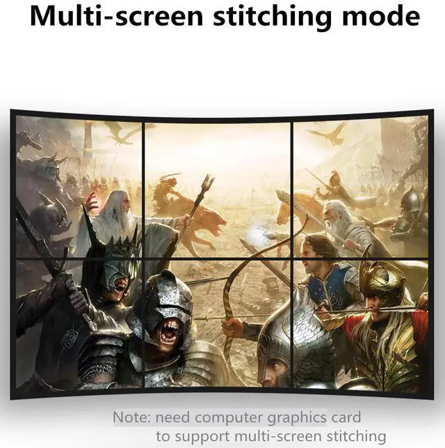 Alt view image 3 of 6 - CableDeconn USB-C to DisplayPort 8K Cable 2M 7680x4320 8K@30Hz 4K@144Hz HDTV Adapter for New MacBook 2017 2018 Dell XPS  2m