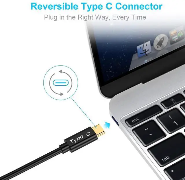 Alt view image 5 of 7 - CableDeconn Thunderbolt 3 hdmi vga adapter usb Type-c hub usb c hdmi 4k cable 2in1 Multiport usb3.1 Converter For mac apple new Macbook 2017