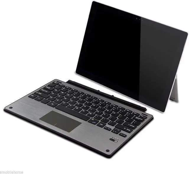 Alt view image 4 of 7 - Bluetooth 3.0 Ultra-thin Keyboard Case Cover for Microsoft Surface Pro 3/4/5