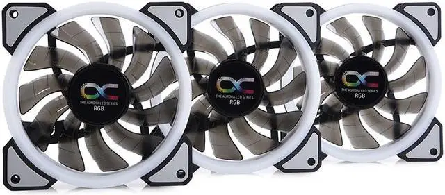 Alt view image 8 of 14 - Alphacool Eiszyklon Aurora LUX Digital RGB - 3 Pack - (120x120x25mm) (24804)