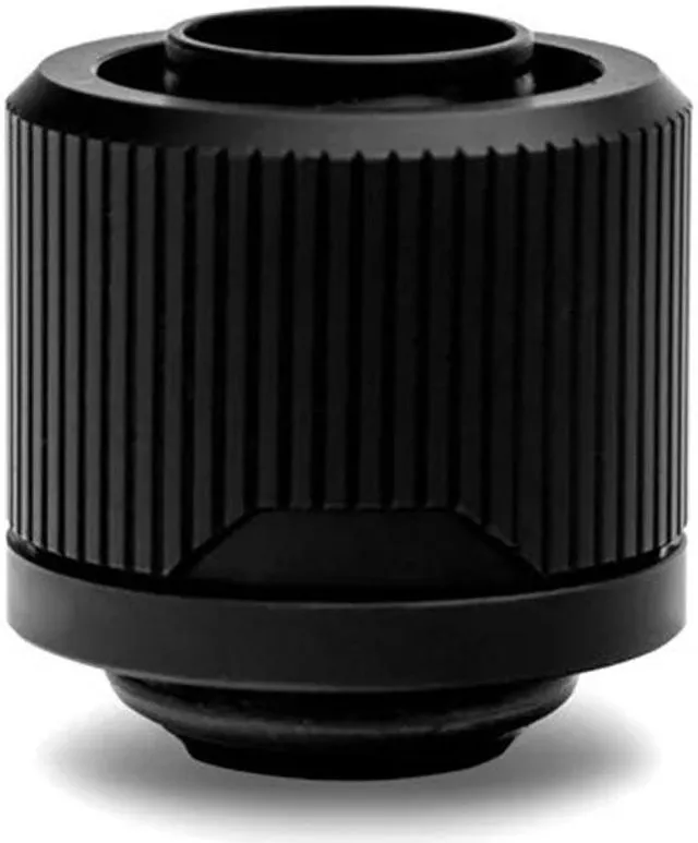 Alt view image 3 of 8 - EKWB EK-Quantum Torque STC-12/16 Compression Fitting for Soft Tubing, 12/16mm (7/16" ID, 5/8" OD), Black, 6-pack