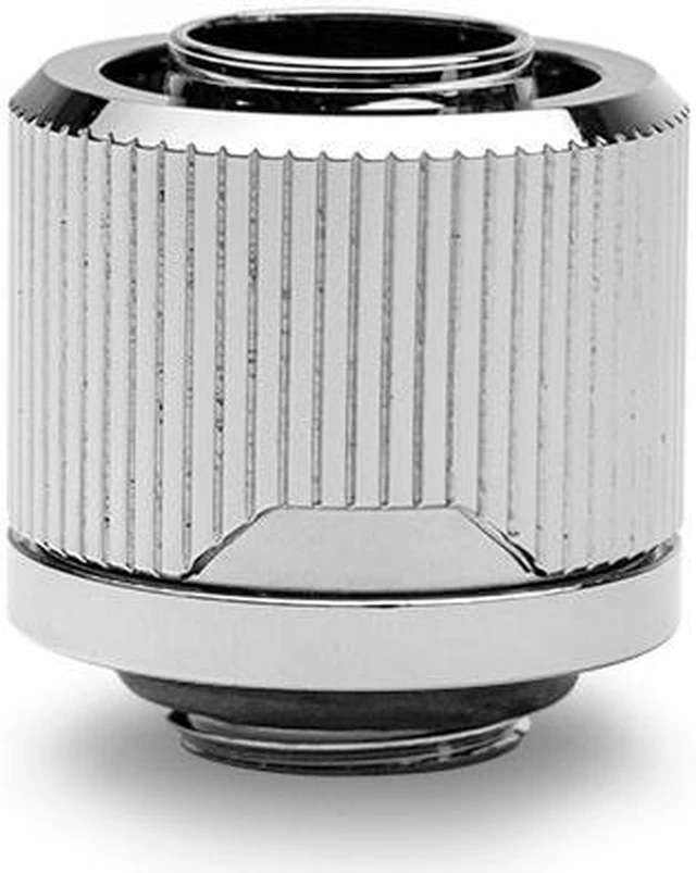 Alt view image 7 of 8 - EKWB EK-Quantum Torque STC-12/16 Compression Fitting for Soft Tubing, 12/16mm (7/16" ID, 5/8" OD), Nickel, 6-pack