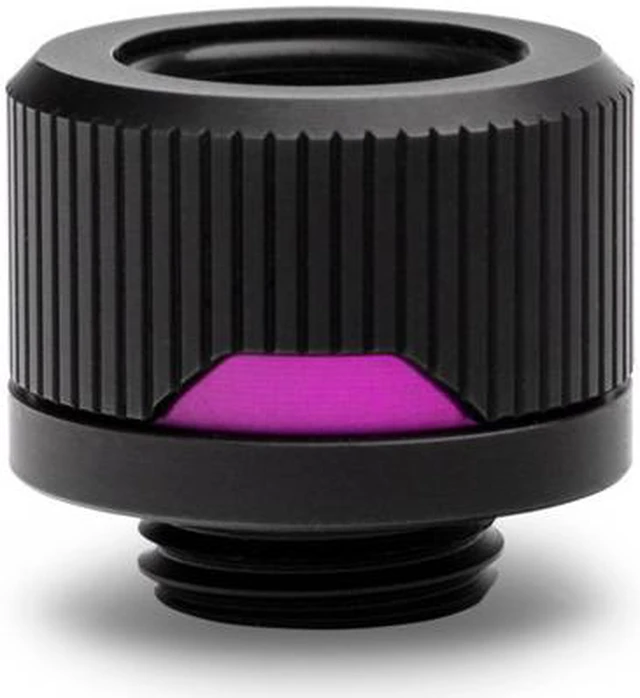 Alt view image 7 of 9 - EKWB EK-Quantum Torque HDC-14 Compression Fitting for EKWB Rigid Tubing, 14mm OD, Black, 6-pack