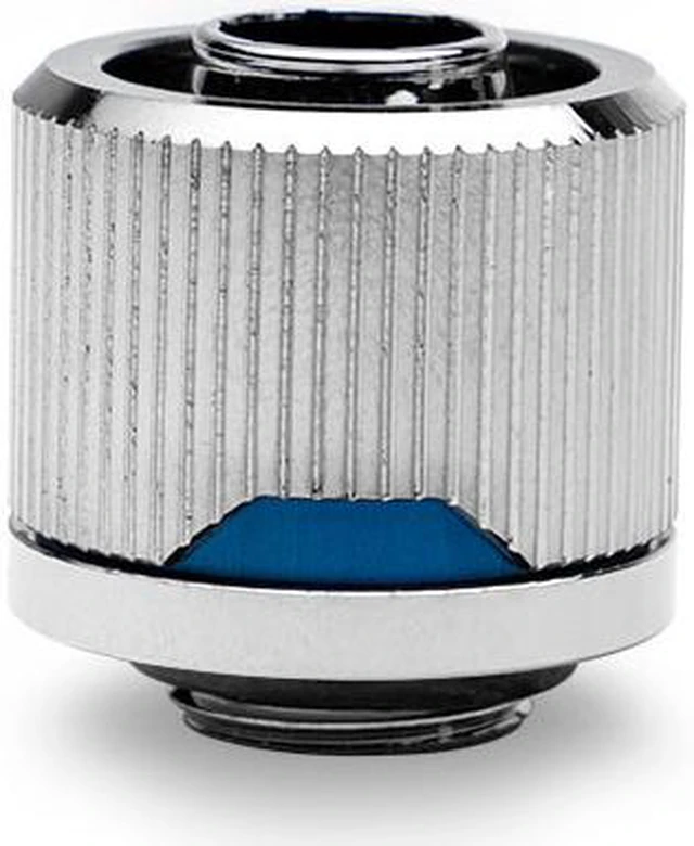 Alt view image 4 of 9 - EKWB EK-Quantum Torque STC-10/16 Compression Fitting for Soft Tubing, 10/16mm (3/8" ID, 5/8" OD), Nickel, 6-pack