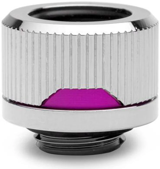 Alt view image 7 of 9 - EKWB EK-Quantum Torque HDC-14 Compression Fitting for EKWB Rigid Tubing, 14mm OD, Nickel, 6-pack