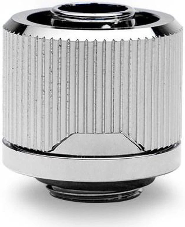 Alt view image 7 of 9 - EKWB EK-Quantum Torque STC-10/16 Compression Fitting for Soft Tubing, 10/16mm (3/8" ID, 5/8" OD), Nickel, 6-pack